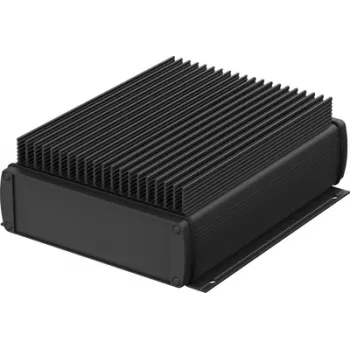 Bopla ALUBOS_SET ABPH 1600-0200 KWL Profilgehäuse 190 x 190 x 80 mm Aluminium Schwarz RAL 9005 84416200.HMT1