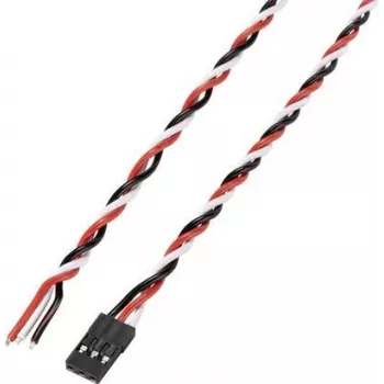 Reely Servo-Verlängerungskabel-Set, 10er-Pack, 30 cm, 0,35 mm², verdrillt, JR/Futaba-Stecker RE-6992130