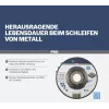 Bosch Standard for Metal Schleifscheibe 125 x 6,0 mm gekröpfte Mitte Typ 27 Aluminiumoxid 2608619777