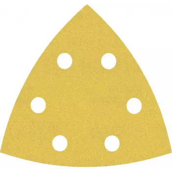 Bosch EXPERT C470 Delta-Schleifblatt-Set 93 mm P60/P80/P120 Klettverschluss perforiert 6er-Pack 2608900832