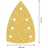 Bosch Accessories 2608901640 Schleifblätter für Multi-Schleifer, Körnung 40, 150 mm x 100 mm, 50er-Pack