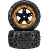 Reely RE-7042668 1:10 On-Road Radsatz (2 Stk., 65 mm, 12 mm Sechskant, Schwarz)