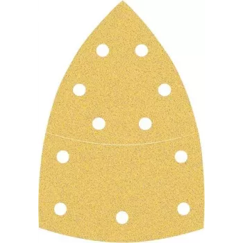 Bosch Accessories 2608901648 Schleifpapier für Multischleifer Körnung 80, 93 mm x 102 mm, 50 Blatt