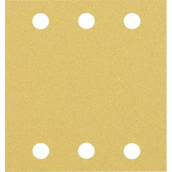 Bosch C470 Best for Wood and Paint Schleifblätter, 80 Körnung, 107 x 115 mm, 50er-Pack 2608901656