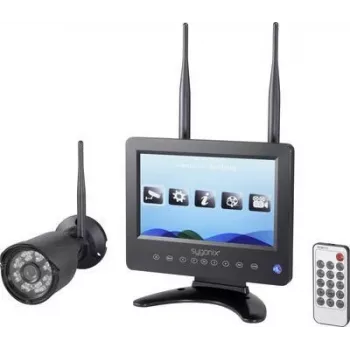 Sygonix SY-4548736 Kabelloses Überwachungskamera-Set 4-Kanal mit 1 Kamera 720p 2,4 GHz