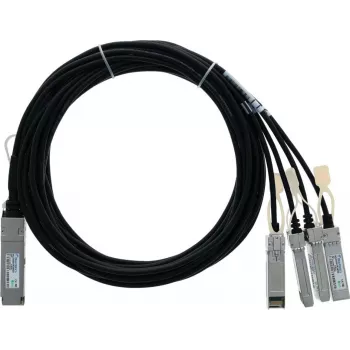 BlueLAN 2m 40G QSFP auf 4x 10G SFP+ passives Direct Attach Breakout-Kabel, Centec-kompatibel (CAB-Q-S-2M-CT-BL)