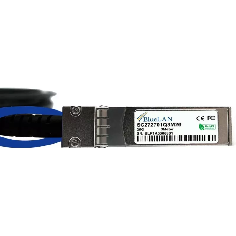 BlueLAN 980-9I63V-00A005 Kompatibles 25G SFP28 Direct Attach Kupferkabel, 5m, Passiv 980-9I63V-00A005-BL