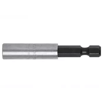 Gedore RED 1/4 Zoll Sechskant Magnetischer Bithalter, 60 mm Länge 3300146