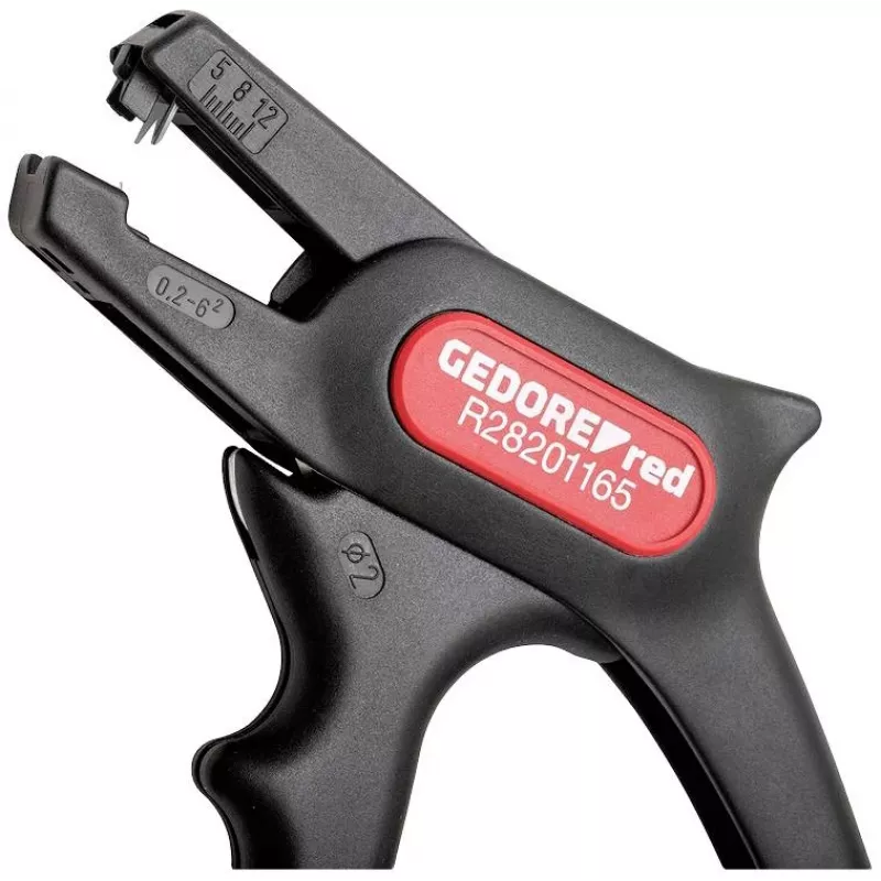 GEDORE R28201165 Automatische Abisolierzange 0,2-6 mm² (24-10 AWG) mit Seitenschneider