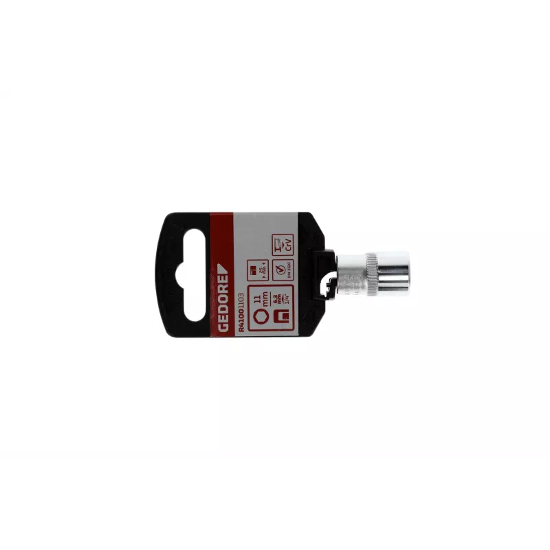 GEDORE red Antriebsadapter 1/4 Vierkant x 1/4 Sechskant, Länge 25 mm R47100003