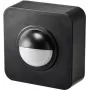 SYGONIX SY-5046552 Aufputz-PIR-Bewegungsmelder 120° Schwarz IP65