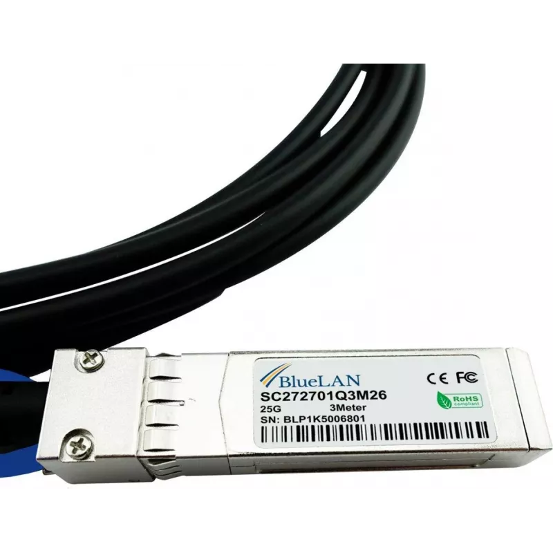BlueLAN 02311MNW-BL Kompatibles Huawei SFP28 Direct Attach Kabel 5m