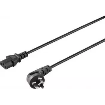 Sygonix SY-5042712 Kaltgeräteanschlusskabel Schwarz 2,00 m