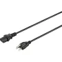 Sygonix SY-5042706 IEC C13 Netzkabel CEE 7/7 auf C13 2m Schwarz
