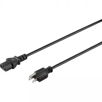 Sygonix SY-5042736 Kaltgeräte-Anschlusskabel CEE 7/7 auf IEC C13 2 m Schwarz