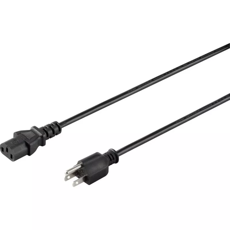 Sygonix SY-5042736 Kaltgeräte-Anschlusskabel CEE 7/7 auf IEC C13 2 m Schwarz