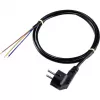 Sygonix SY-5043480 Stromanschlusskabel Schwarz 3,00 m