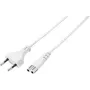 Sygonix SY-5044236 Weißes Netzkabel 3m Schuko auf IEC C13