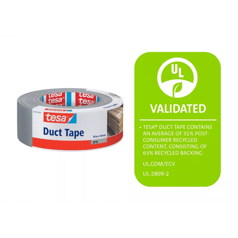 tesa 56499-00000-15 Gewebeband Grau 50 m x 50 mm