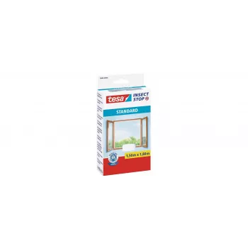 TESA Insektenschutzgitter-Set Standard 2x 1,5 m x 1,8 m Weiß (55680-00500-04)
