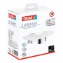 tesa ELEGAANT 40628-00000-00 Seifenschale Chrom (Glänzend), Weiß (Satin)