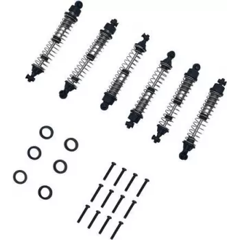 Reely RE-7582893 Stoßdämpfer-Set (2 Stück, 90 mm, Öl-gefüllt)