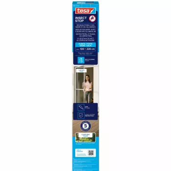 tesa Insect Stop Fliegengittertür Weiß 1,0 x 2,2 m (55192-00100-00)