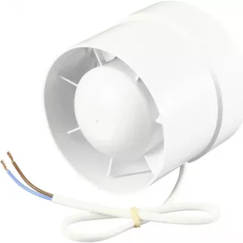 Sygonix SY-5233248 Rohrventilator 230 V/AC 130 m³/h 100 mm Weiß