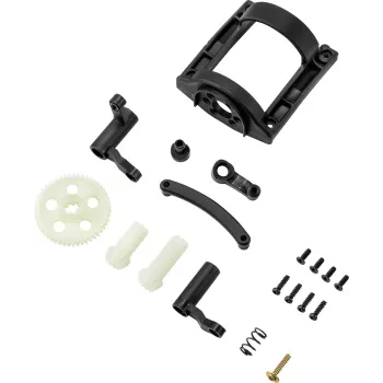 Reely RE-6747306 Motorhalter, Ritzel und Lenkungs-Set