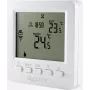 Sygonix Funk-Raumthermostat Unterputz mit Wochenprogramm, 5-35°C, 868 MHz, 16A Relais, Weiß (SY-4500820)