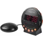 Sygonix SY-5266562 Elektronischer Wecker Schwarz Fluoreszenzdisplay