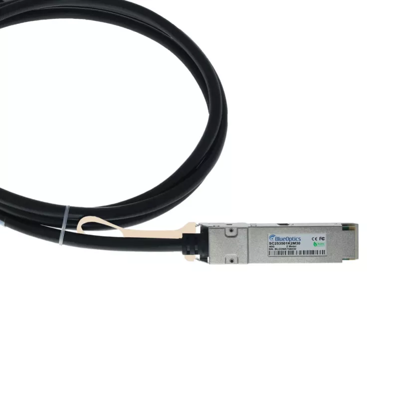 BLUELAN BlueOptics SC253501K2M30-BL InfiniBand-Kabel 2 m QSFP auf 4x SFP+ Schwarz