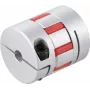 Reely Starre Wellenkupplung für 6 mm Welle, Außendurchmesser 30 mm, Aluminium, Silber (RE-8660205)