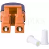 BLUELAN BlueOptics LWL-Loopback-Adapter OM2 LC/UPC Duplex Keramikferrule -40°C bis +85°C (BOLBLCOM2)