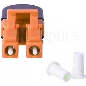 BLUELAN BlueOptics LWL-Loopback-Adapter OM2 LC/UPC Duplex Keramikferrule -40°C bis +85°C (BOLBLCOM2)