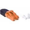 BLUELAN BlueOptics LWL-Loopback-Adapter OM2 LC/UPC Duplex Keramikferrule -40°C bis +85°C (BOLBLCOM2)