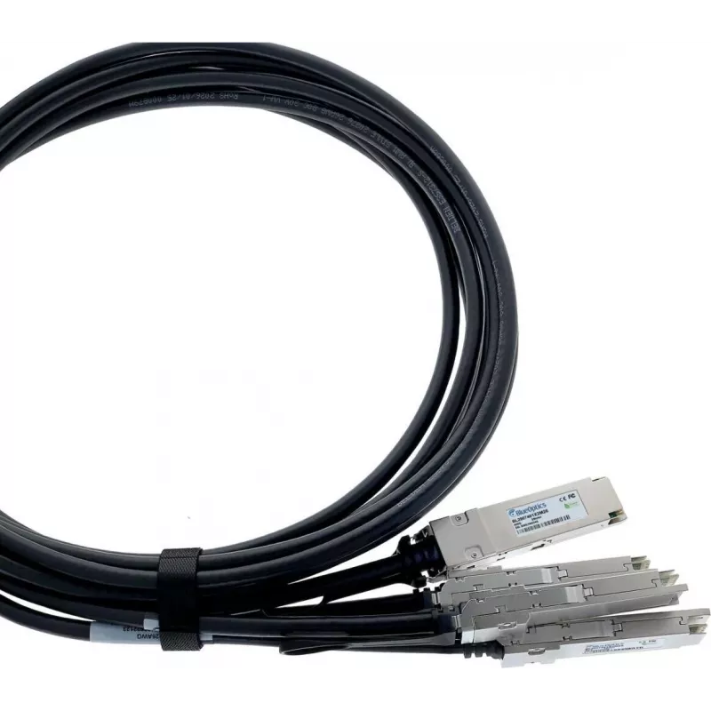 BlueLAN Juniper 720-095806 Kompatibles 400G QSFP-DD Breakout DAC Kabel 2m AWG26