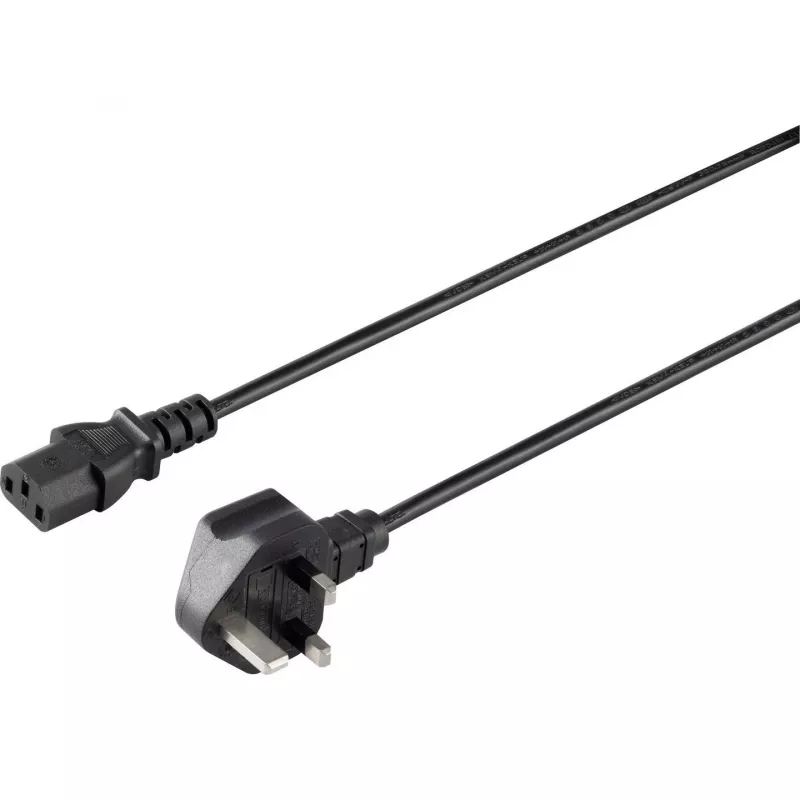 SYGONIX SY-5042738 Netzkabel CEE 7/7 auf IEC C13 2 m Schwarz