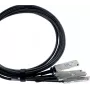 BlueLAN QDD-4X100G-2M-BL Juniper-kompatibles 400G QSFP-DD Breakout-DAC-Kabel 2m AWG26