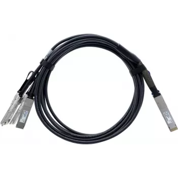BlueLAN QDD-4X100G-2M-BL Juniper-kompatibles 400G QSFP-DD Breakout-DAC-Kabel 2m AWG26