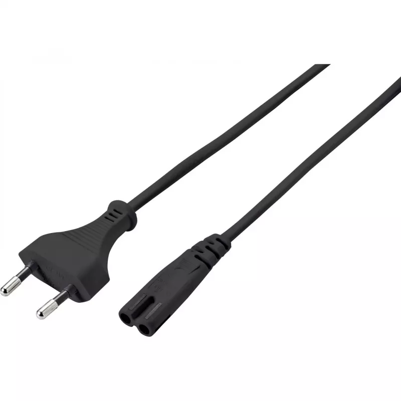 SYGONIX SY-5043508 Netzkabel Schuko auf IEC C13 5m Schwarz