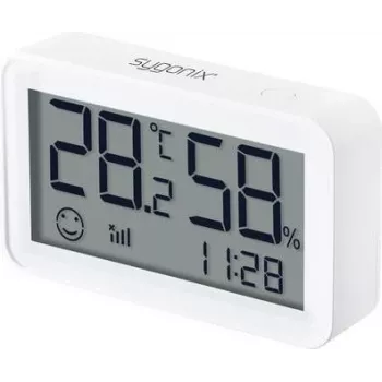 Sygonix Thermo-/Hygrometer App-basiert Weiß (SY-4904438)