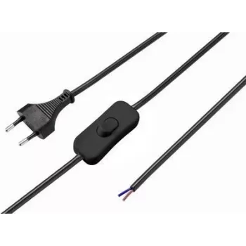 Sygonix SY-5044224 IEC C13 Netzkabel mit Ein-/Ausschalter, 1,5 m, Schwarz