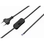 Sygonix SY-5044224 IEC C13 Netzkabel mit Ein-/Ausschalter, 1,5 m, Schwarz