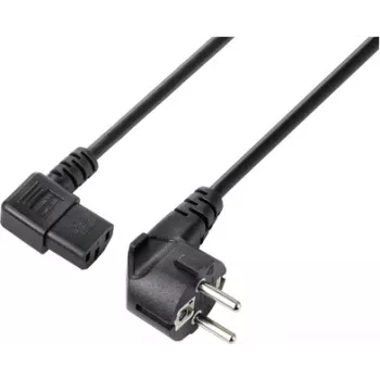 Sygonix SY-5243886 Kaltgeräte-Anschlusskabel 7,5 m Schwarz