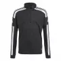 adidas Squadra 21 Trainingsshirt Jugend Sweatshirt Schwarz GK9561 128cm
