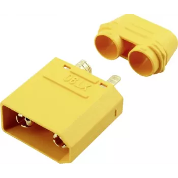 Reely RE-6702312 XT90-S Stecker Akku-Steckverbinder vergoldet Anti-Spark 1 Stk.