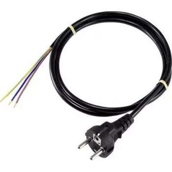 SYGONIX SY-5178370 Netzkabel CEE 7/7 auf IEC C13 3m Schwarz