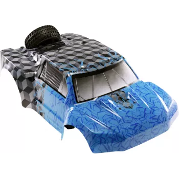 Reely RE-6622353 Karosserie und Überrollkäfig für Rhino 2WD 1:10 RC Buggy