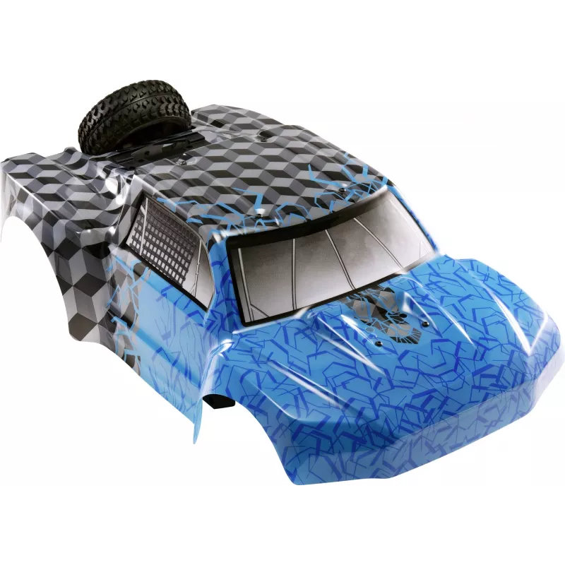 Reely RE-6622353 Karosserie und Überrollkäfig für Rhino 2WD 1:10 RC Buggy
